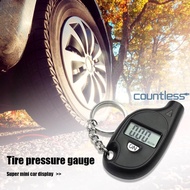 UK Digital Tire Pressure Gauge Keychain Car Auto Motorcycle Tyre Air Pressure Ga [countless.sg]
