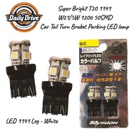 T20 LED BULB SINGLE 1141 12V.21/5W LED BULB REAR REVERSE LAMP SIGNAL LAMP 1 Pair