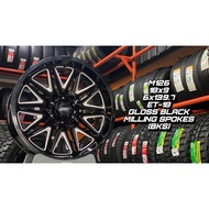 American Offroad 18x9 et-18 pcd 6x139.7