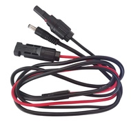 [Big discount]1.5m Solar PV Panel Connector to DC5521 Adapter Extension Cable 16 AWG