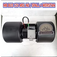 Motor Blower Spall 12 Volt Denso Model+Werstan Ac bus Minibus Elf Universal Spal (New/New)