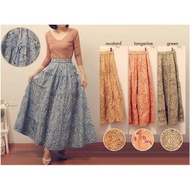 KATUN Long Skirt Layered MAXI BATIK Cotton Ethnic Ethnic Ethnic BS