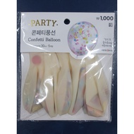 Confetty Balloon (5-Pack)