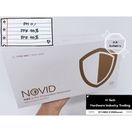 Novid N-95 Disposable Respirator(50pcs)【Sell for box】// Novid ‘’N-95‘’一次性口罩【Individual Pack 独立包装】