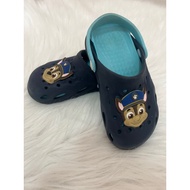 Paw patrol chase insole Rubber Sandals Shoes 17cm