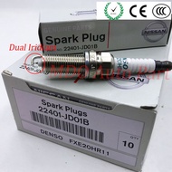 (6pcs) Genuine FXE20HR11 22401-JD01B Dual Iridium Spark Plugs FXE20HR11 Nissan Teana 2.5 2011