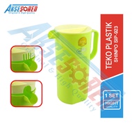 Shinpo Plastic Teapot Accessories [SIP-923 Eskan Sapporo] Mineral Drinking Water/ 1.7L Water Jug Ket