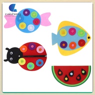 🧸 4Pcs Montessori-Style Button Board Educational Toy for Toddlers 13.50X9.25X0.31in