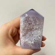天然細沙軟糖水晶柱子