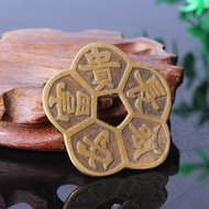 Brass Longevity Keeping Fortune Plum Blossom Copper Coin Gourd Copper Coin Gourd Copper Coin Gourd C