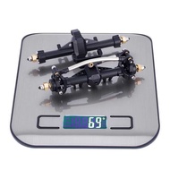 1Set Plastic Front Rear Axle With Servo Mount For 1/24 RC Crawler Car Axial Scx24 Gladiator Bronco