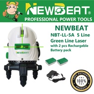 NEWBEAT NBT-LL-5A 5 Line Green Line Laser Leveling Measure tools