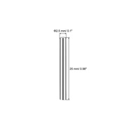 1pcs Stainless Steel Dowel Pin diameter 2.5mm Length 25mm 2.5cm M2.5x25 M2.5x25mm