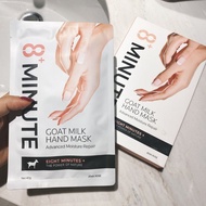 Jema Rose 8+ Minute Goat Milk Hand Mask 1 Pack (2 Pcs)