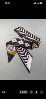 hermes twilly 狗狗限量版絕版 Colliers et Chiens Plumetis Twilly