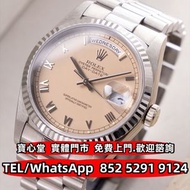 各種品牌手錶 勞力士Rolex，帝舵 刁陀 碧灣Tudor，浪琴longines，伯爵PIAGET，百年靈Breitling，FPJ尊納 儒納f.p.journe，精工Grand Seiko，GP芝柏