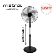 Mistral 16 inch Stand Fan Convertible / Adjustable / 8 Years Warranty on Motor / 2 Years Full Warranty
