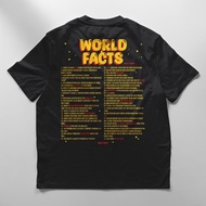 DMNC World Facts Oversize T-ShirtS-5XL