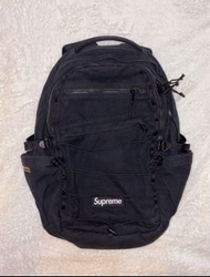 Supreme backpack ss25 black supreme 背囊背包
