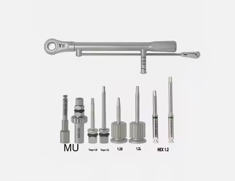 Dental Implant Drivers Torque Wrench Osstem Hiossen 3i Square Drivers MU screw driver