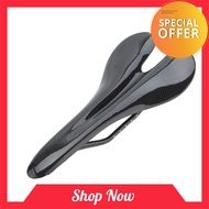 Special Offer Lixada Full Carbon Fiber Mountain Bike Road Bike Cycling Cushion Saddle Bicycle Seat (black)