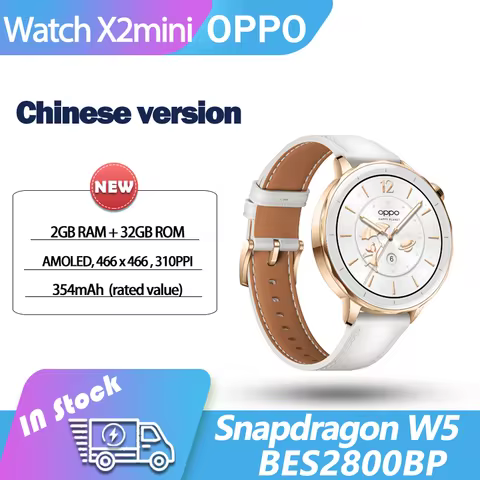 Origina OPPO Watch X2mini Smart Watch 2GB RAM + 32GB ROM PhoneWatch LTPO AMOLED Watch 7.0