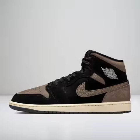 Nike Air Jordan 1 Mid Retro - Comfortable, Slip-Resistant, Durable Cushioning Men's Basketball Shoes
