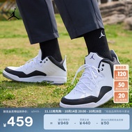 耐克（NIKE）Jordan官方耐克乔丹COURTSIDE 23男运动鞋冬季缓震部分皮面AR1000 104白色/暗紫/黑 40