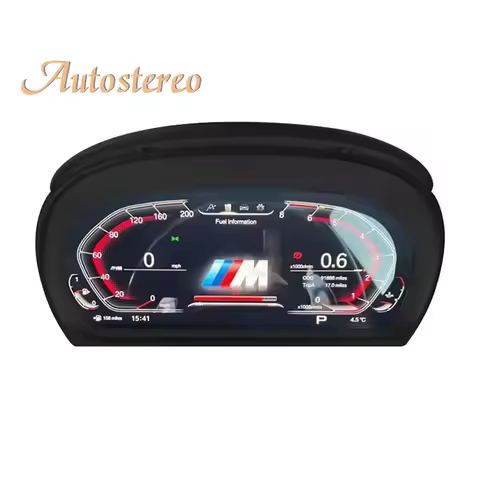 12.3 M Sport For BMW 1 E87 E88 X1 E84 Digital Cluster Virtual Cockpit Car Multimedia Player Dashboar