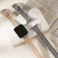 Apple watch - 【初春色系】細帆布 蘋果錶帶