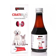 Cratibun syrup (creatinine and toxic reducer for pets)