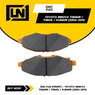 Disc Pad (Front) – Toyota Innova TGN40R / TGN41L / KUN40R (2004–2011)