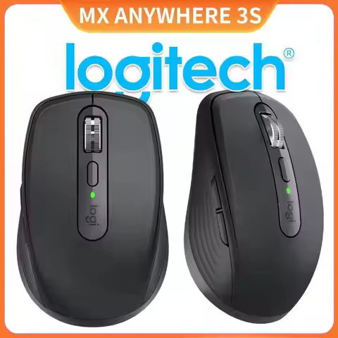 Logitech MX Anywhere 3S Wireless Mouse Mac Version Bluetooth Silent Portable Office Apple Pink Femal