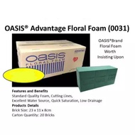 OASIS PREMIUM FLORAL FOAM BUSA BASAH