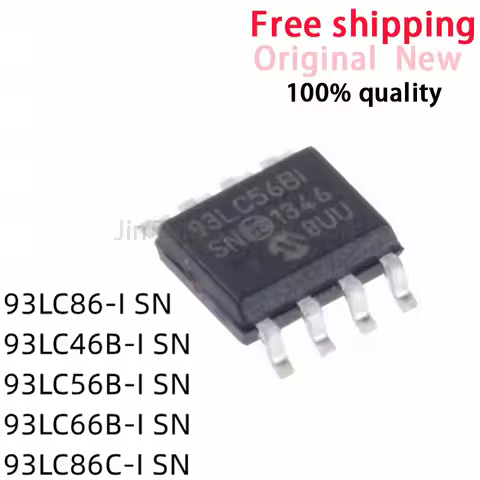 10Pcs 93LC46B-I SN 93LC56B-I SN 93LC66B-I SN 93LC86-I SN 93LC86C-I SN SOP-8 IC Chip In Stock Wholesa