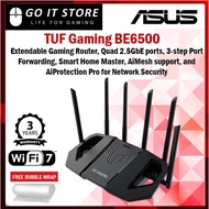ASUS TUF GAMING TUF-BE6500 BE6500 DUAL BAND WIFI 7 EXTENDABLE GAMING ROUTER