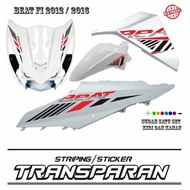 BEAT FM F1 STRIPING Transparent STICKER LIST