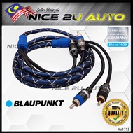BLAUPUNKT Audio RCA Cable Oxygen Full Copper - 0.5m/1m/2m/5m (RC2-05S/RC2-12S/RC2-20S/RC2-50S