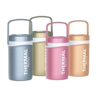 Bình đựng nước đá 1.5 Lít Ca giữ nhiệt Bình giữ nhiệt có quai xách 15L Cao Cấp