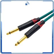 6mm double-ended wire, 6.35mm jack wire, 6mm musical instrument wire, speaker amplifier wire, copper