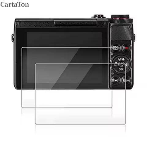 Tempered Glass Protector Guard for Canon PowerShot G7X Mark III 3/G7 X Mark3 MK3 G7XIII Camera LCD S