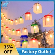 Multi-Colored 10 Ft 20 LED for Christmas Lights Battery Operated String Lights for Gifts Boxes for C