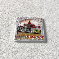 【Shipment Within 24 Hours‌】 Budapest Hungary Cityscape 3D Painted Fridge Magnet Souvenir Decor Malay