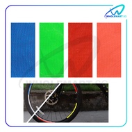 Fluorescent Adhesive Reflective Tape Bike Cycling Wheel Bicycle Motorcycle Safety Sticker Reflector Strip