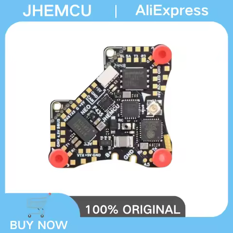 JHEMCU F435 NEO V2 1S AIO FC 5A ESC AT32F435 ICM42688-P 16MB Blackbox for Micro FPV Whoop Toothpick 