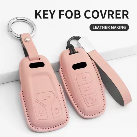 For Audi Car Key Case Cover Shell Protection A6 A4 A5 A7 A8 C8 Q8 8S 8W Q7 B9 4M S5 S4 S7 D5 TT TTS 