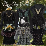 Batch 8 Clothes Fairycore Coquette Morikei Gothic Grunge Y2kWanita