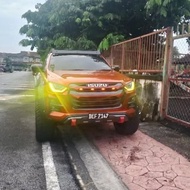 Isuzu Dmax Yellow DRL, Lampu DRL warna kuning untuk Isuzu Dmax