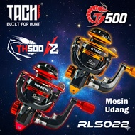 【KAPTEN】GT500 / TH500 Spinning Reel 500 Series UL Mesin Udang Fishing Reel Ultra light Mesin Pancing
