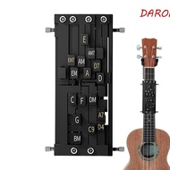 DARON Guitar Chord Trainer, Chord Learning System One-key Guitar Aid Chords Trainer, Chord Presser A
